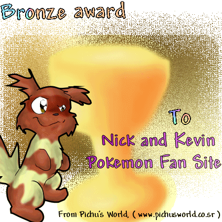 This award is from Pichu's World